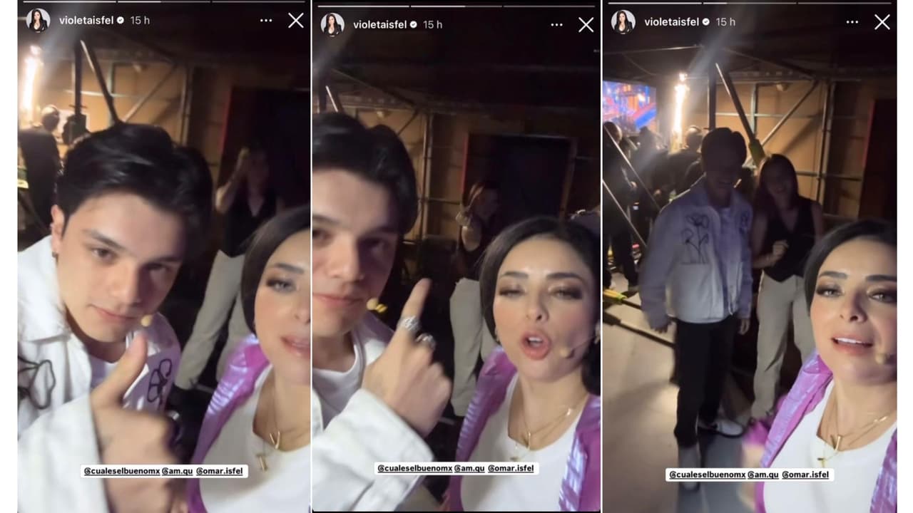 Omar Isfel presenta a su novia Amy, que también es actriz.