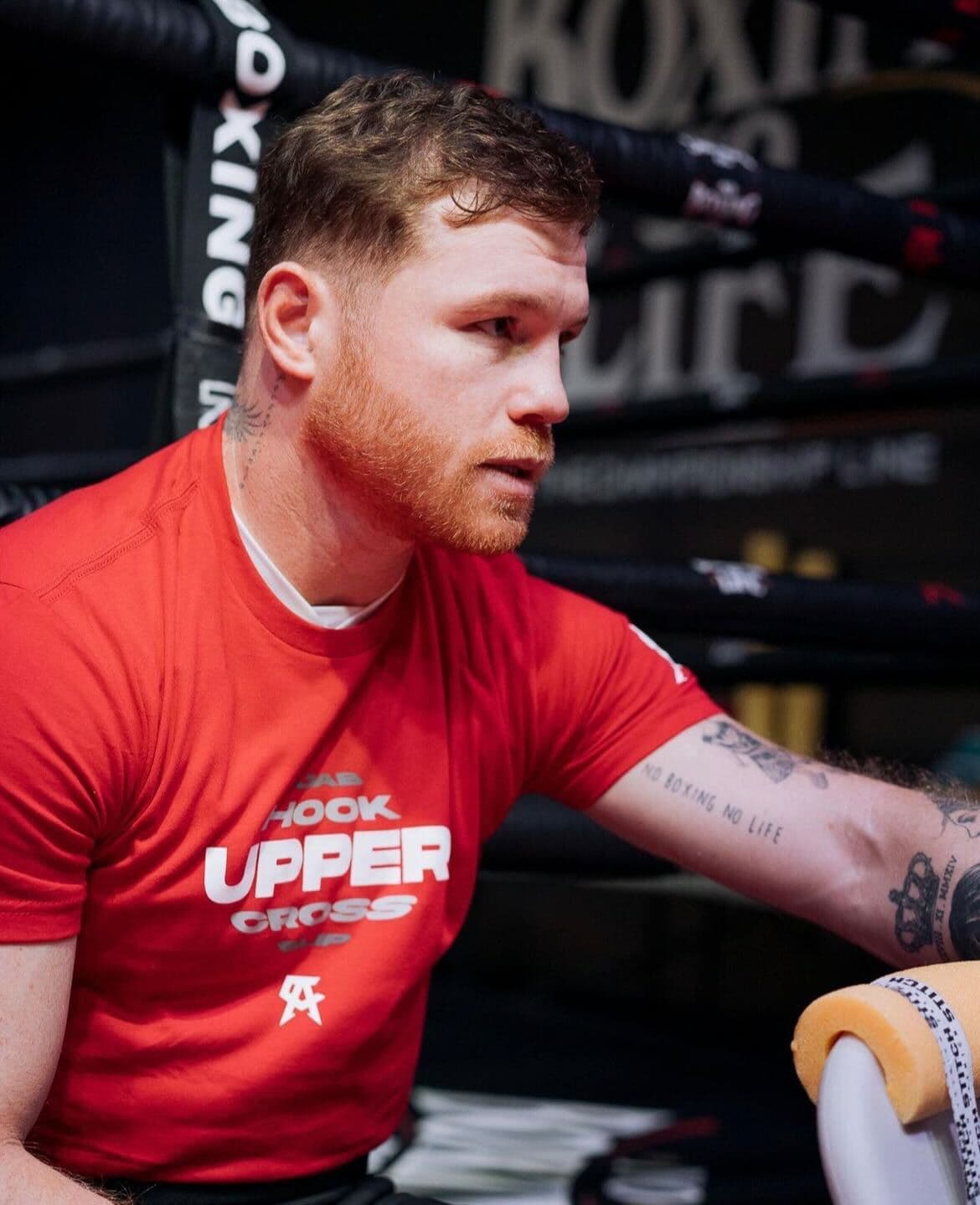 'Canelo' Álvarez tiene cerca de 14 tatuajes en su cuerpo.