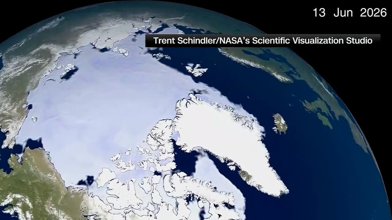 El hielo marino del Ártico pierde un 40% de superficie en cinco décadas: NASA y el NSIDC