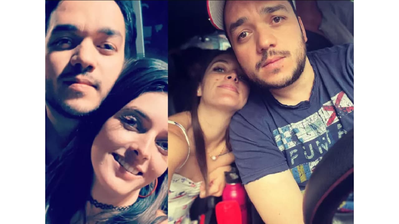 Nerea González y su nuevo novio.