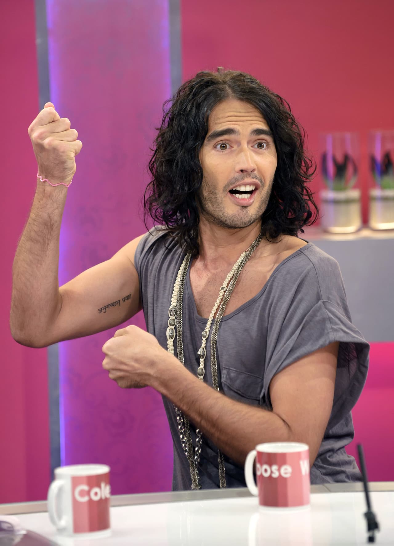 La pareja se tatuó en la superficie interior del brazo derecho.