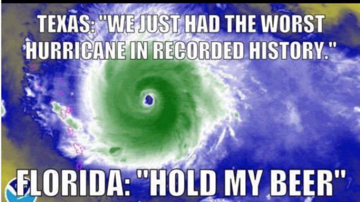Los memes del huracán Irma: los floridanos esperan su llegada entre el miedo y la risa