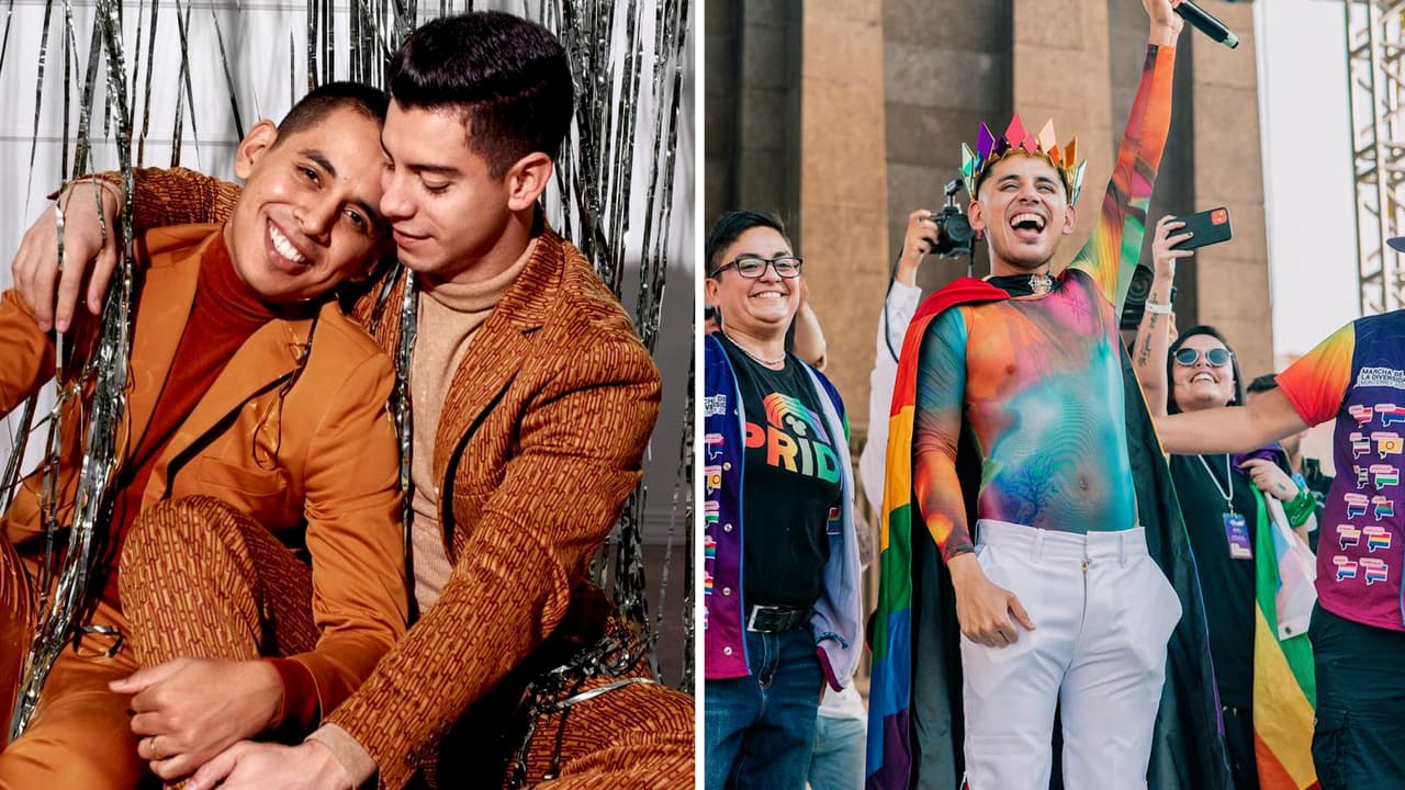 Johnny Caz causó polémica en la marcha LGBT y sus fans no lo perdonan: "Devuelve la corona"