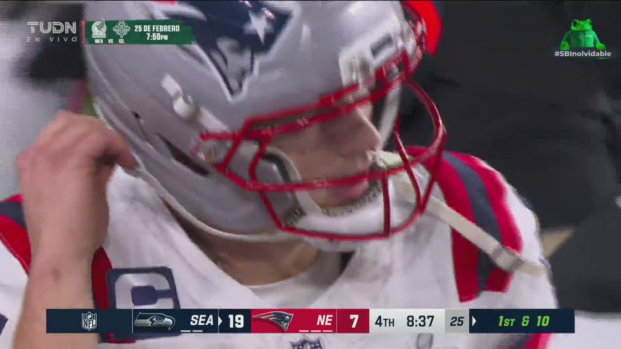 ¡Le interceptan a Drake Maye! Se complica el panorama