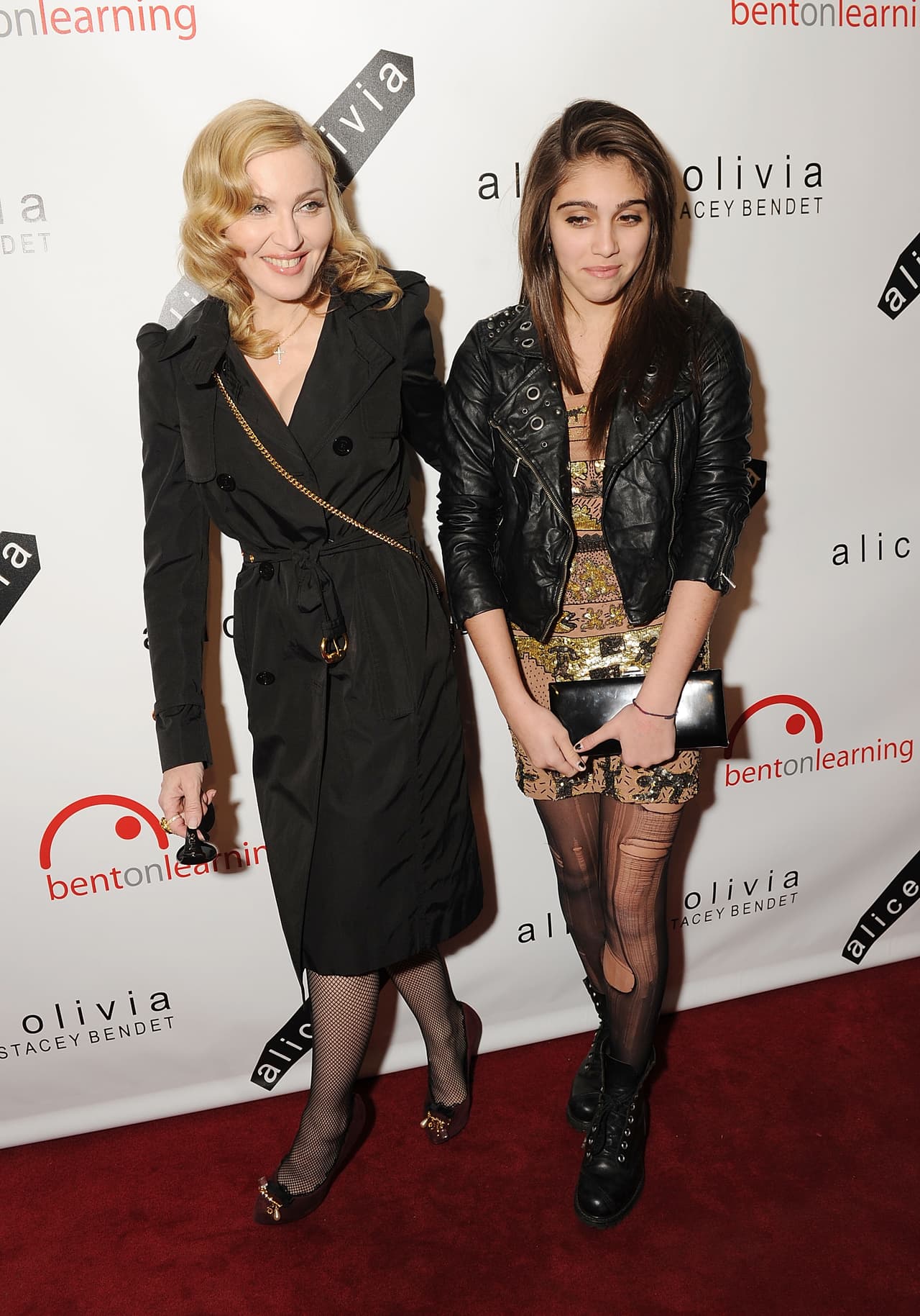 Aparentemente, Madonna y su hija Lola León se llevan muy bien...