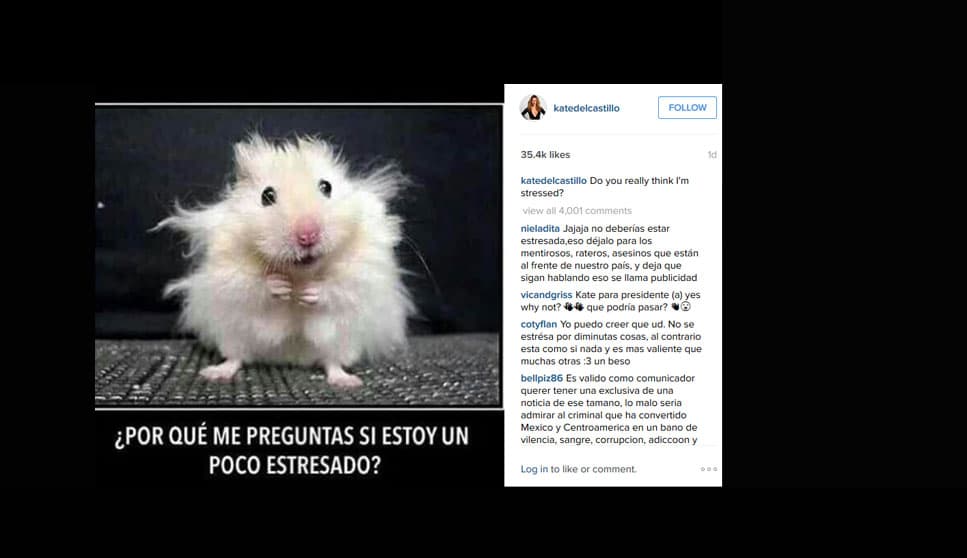 La diva hizo este post en Twitter e Instagram, aunque minutos después lo borró de Twitter. En Instagram sigue publicado y se ha vuelto viral.