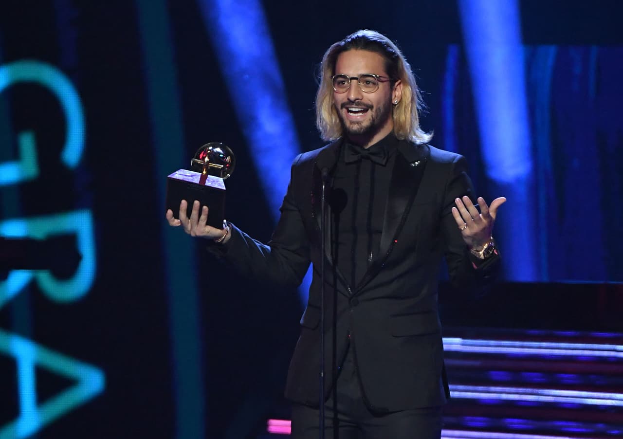 Maluma recibió el Latin GRAMMY al Mejor Álbum Pop Vocal Contemporáneo por su producción F.A.M.E.