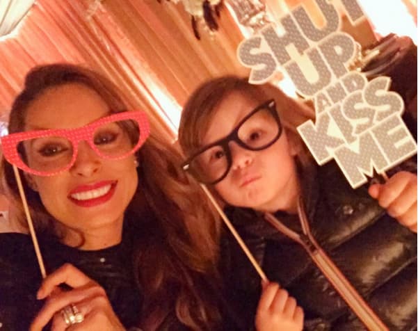 Galilea y su hermoso hijo Mateo se divirtieron muchísimo.