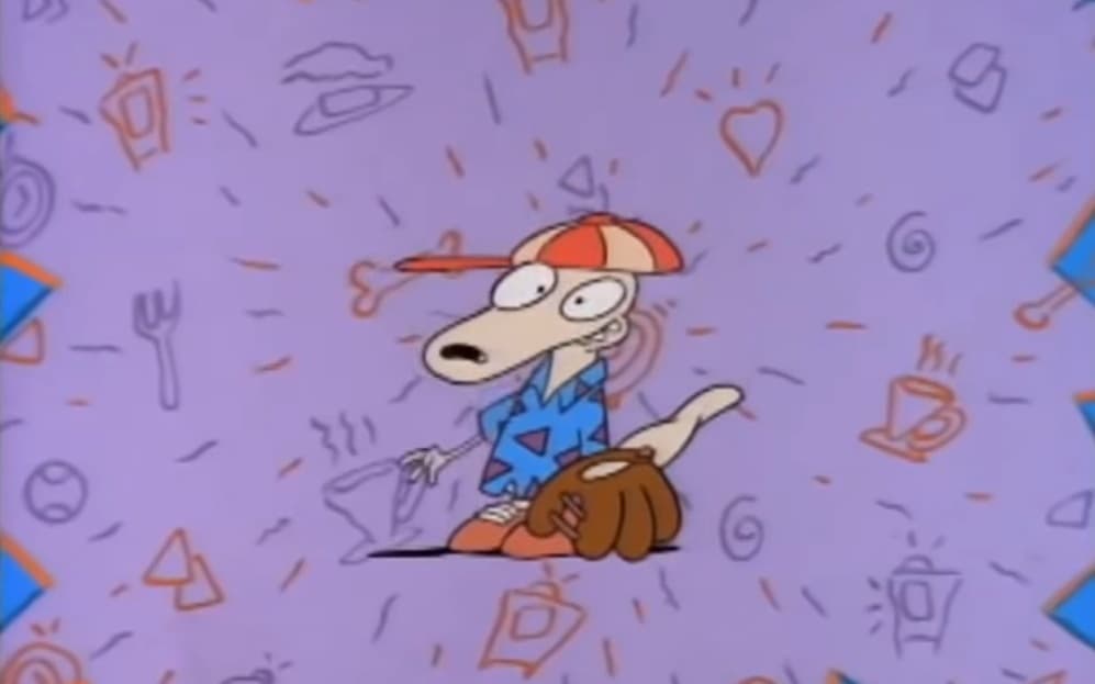 <b>Rocko </b>
<br>'La vida moderna de Rocko' fue una serie muy importante para Nickelodeon a inicios de la década de los 90, a pesar de que sus personajes y trama eran más que extraños para esa época.
<br>