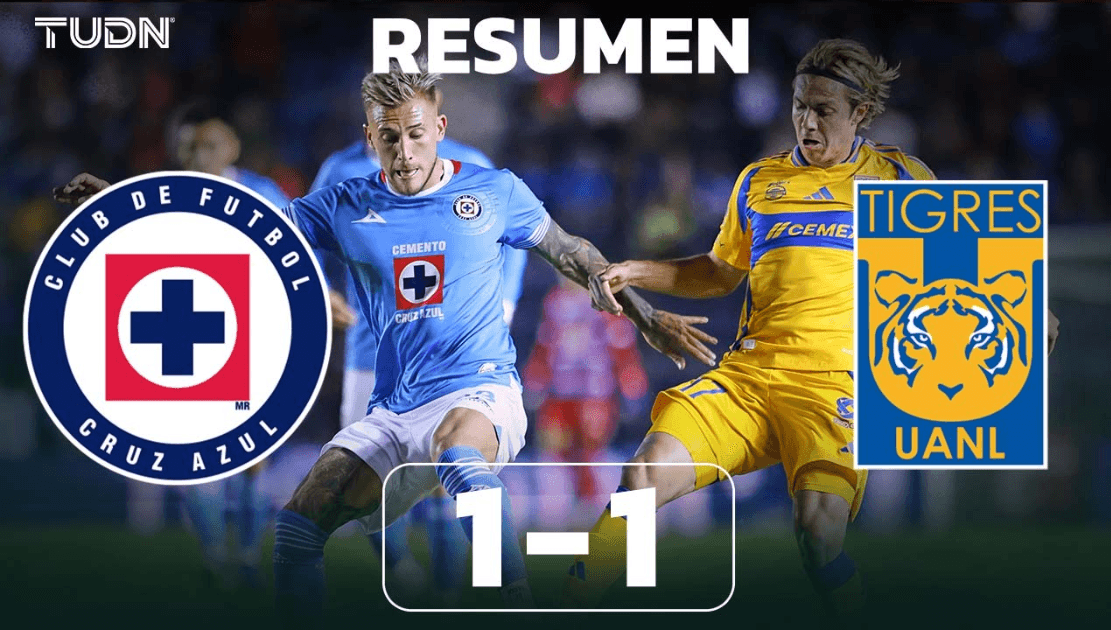 Goles y resumen: ¡¡Gol de último minuto, récord y locura en Cruz Azul!!