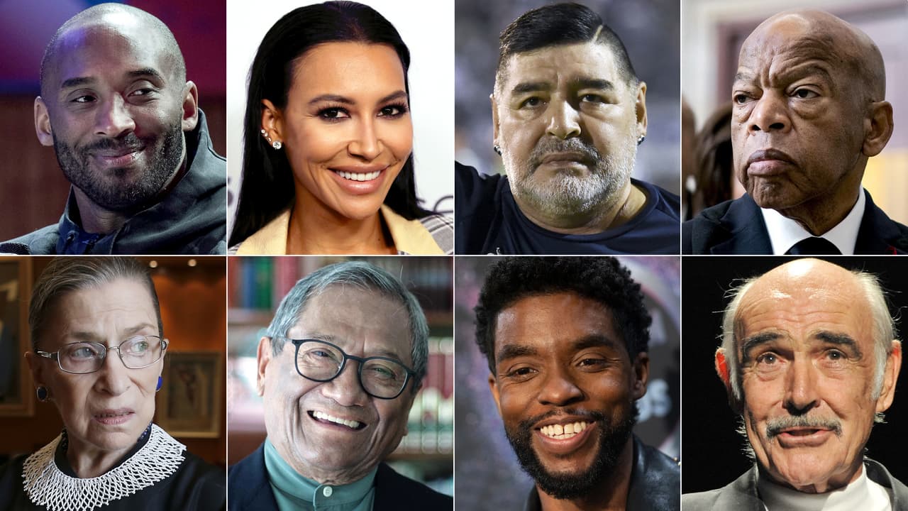 El último adiós: recordamos a algunas personalidades que partieron este año inusual (#2020enFotos)