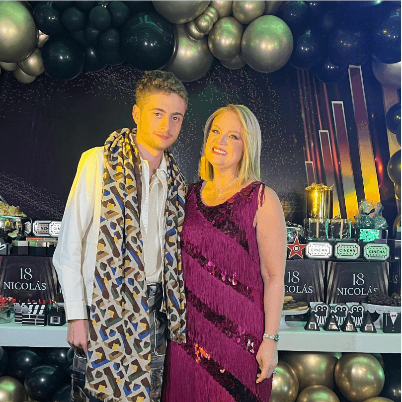 Erika Buenfil organizó una gran fiesta a su hijo Nicolás