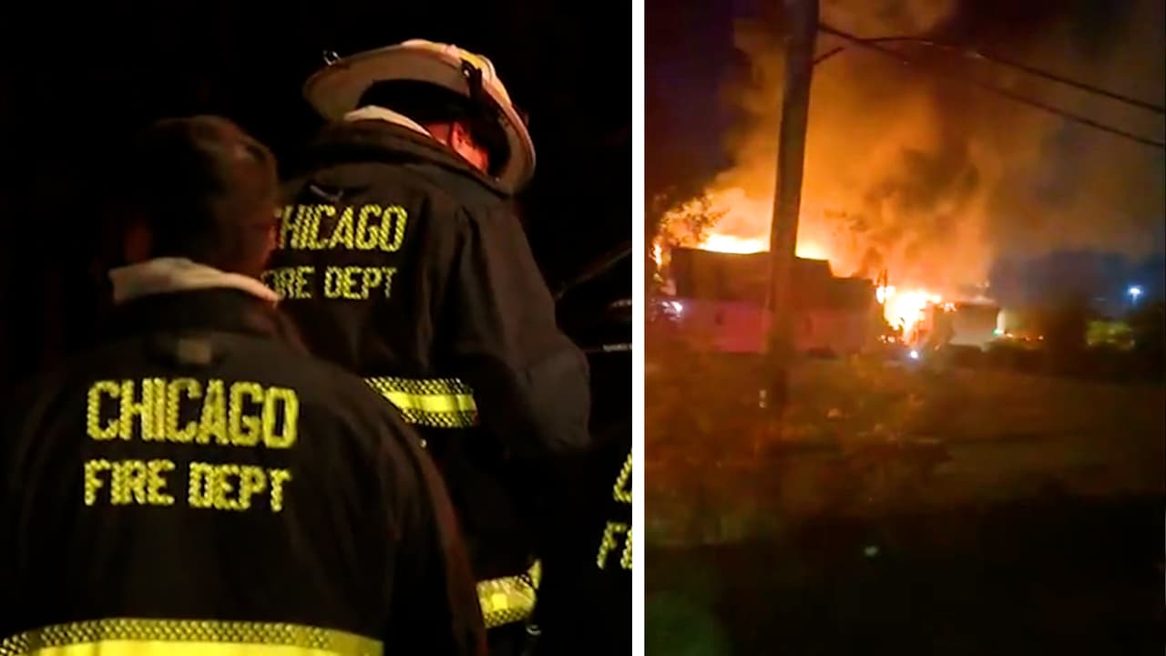 "No tenemos nada": Familia hispana lo pierde todo en incendio masivo en Fuller Park