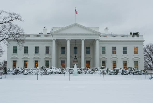 Una nueva tormenta invernal en el comienzo de la primavera 2014 vuelve a paralizar la capital de Estados Unidos.