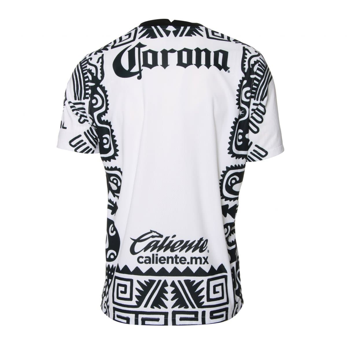 Las Águilas del América presentaron su tercer uniforma para la temporada 2021. La playera tiene motivos prehispánicos en blanco y negro, los cuales logran entrar en armonía con los patrocinadores plasmados en el jersey. La colección incluye pants y playeras complementarias al uniforme.