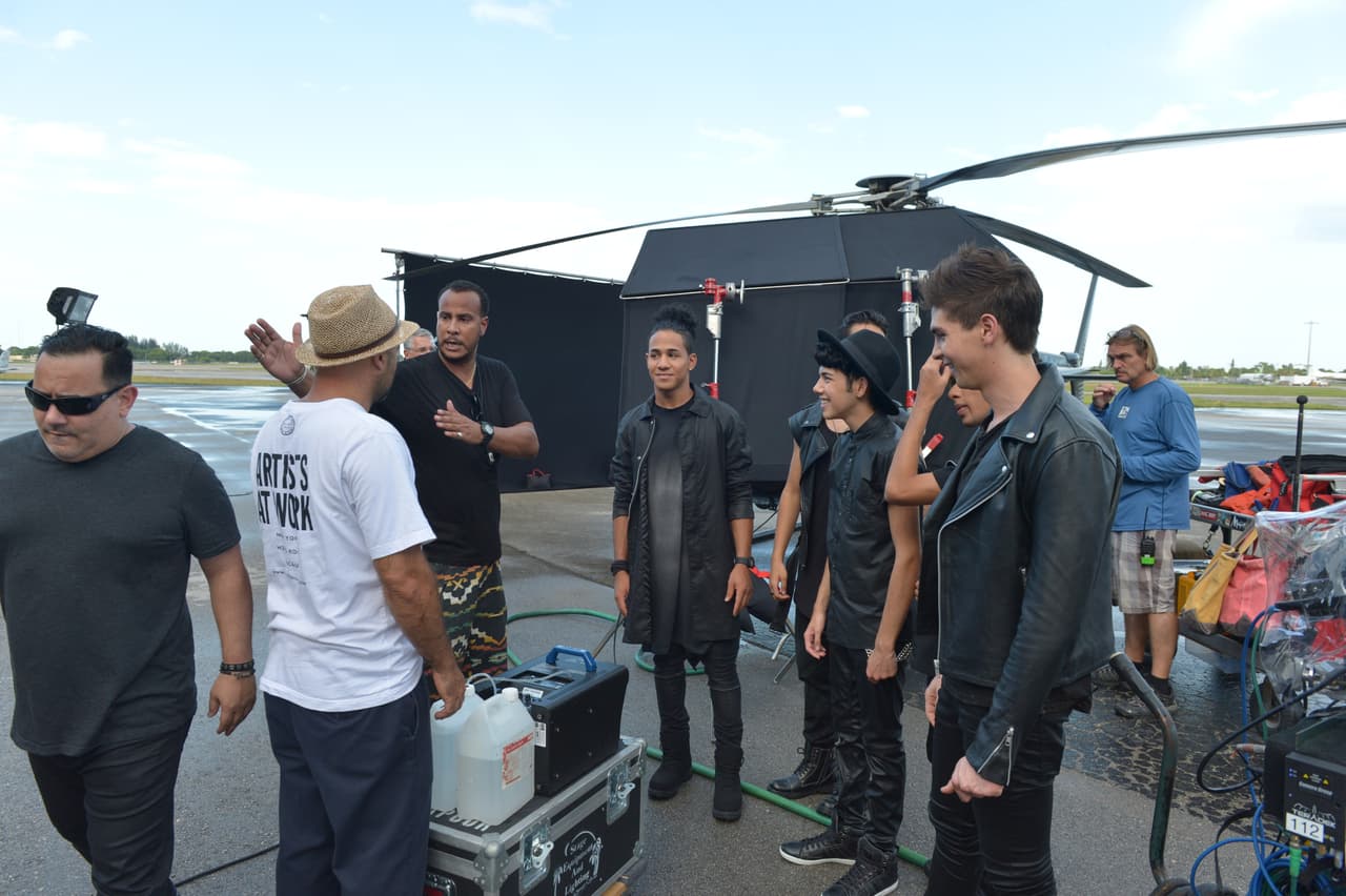 Johann, Richard, Yoandri, Joshua y Joel nos dejaron boquiabiertos con el video 'Aquí Estoy Yo'. Mira ahora el making of.