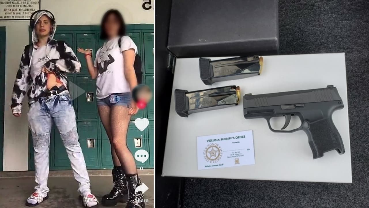 Detienen a estudiante por llevar arma cargada a una escuela en el condado de Volusia; una publicación en redes sociales lo delató 