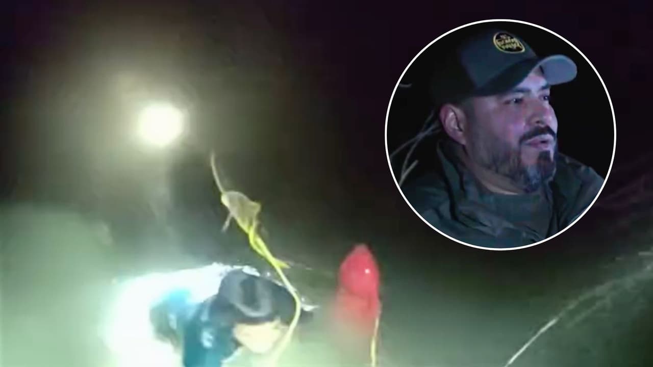 Agentes fronterizos salvan a inmigrante en el Río Bravo