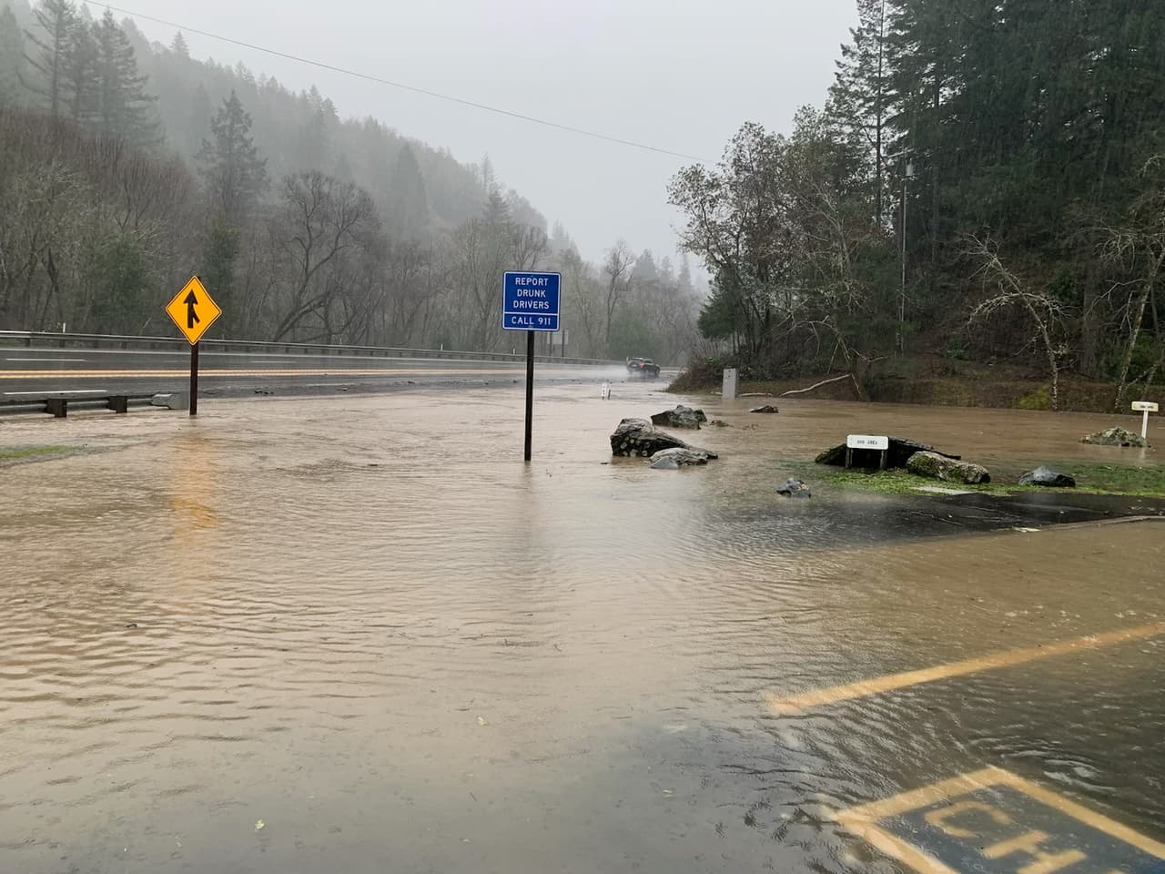 Afectaciones por lluvias