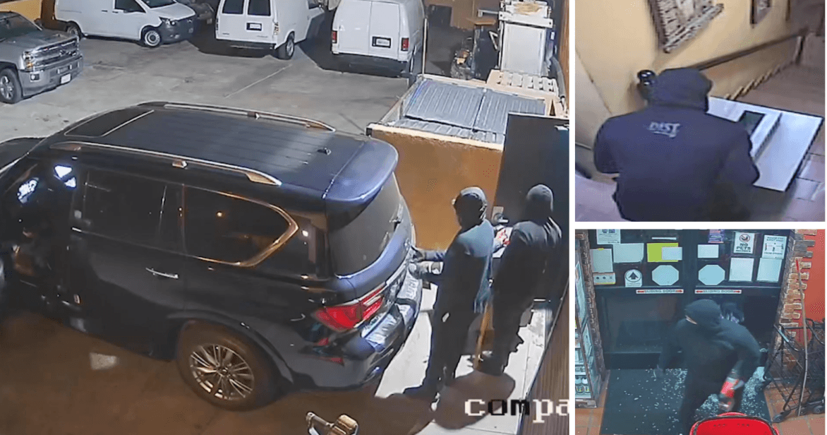 Roban la caja de seguridad de la carnicería La Blanquita en Los Ángeles: dueños difunden video en busca de ayuda
