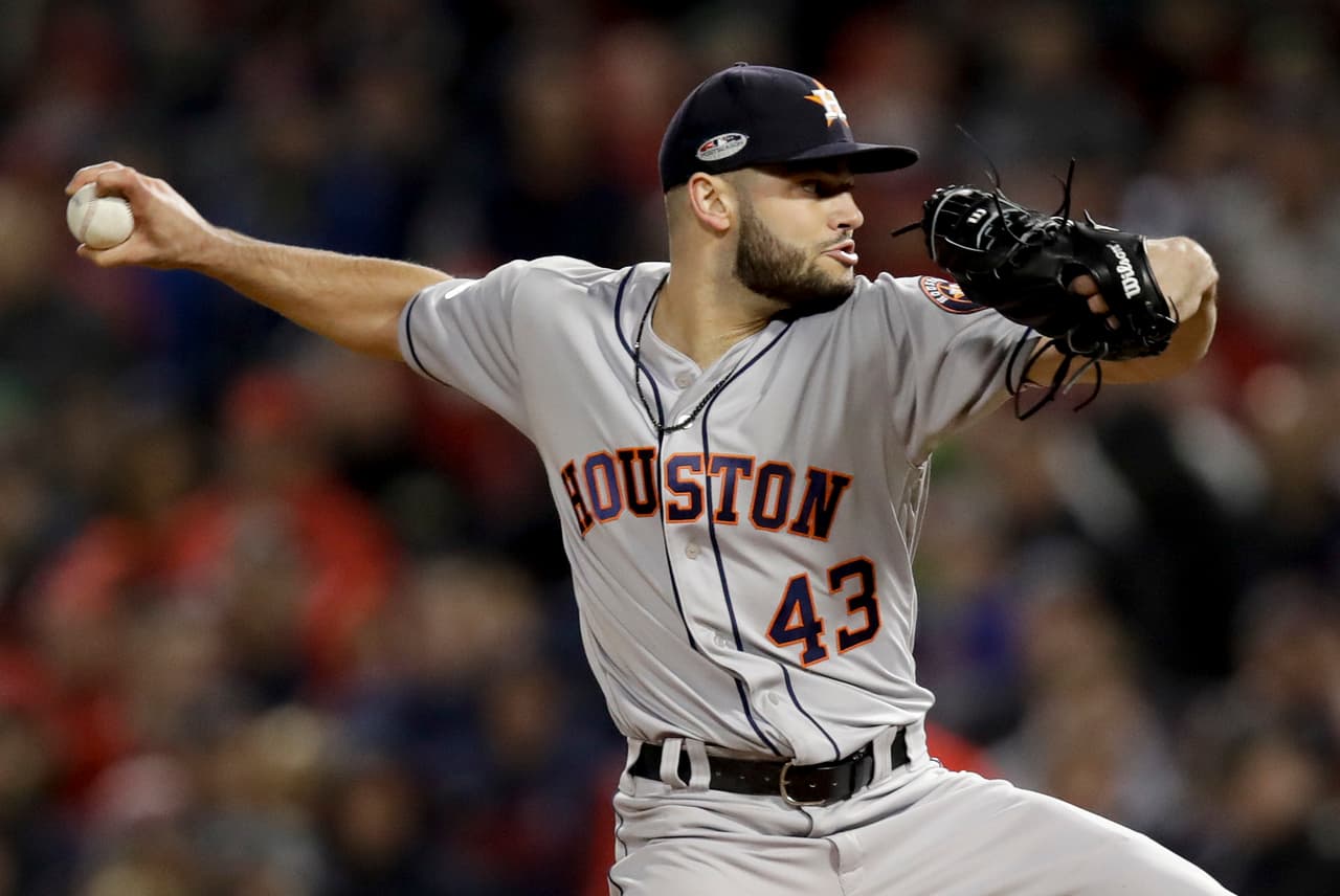 El serpentinero de los Houston Astros Lance McCullers Jr., decidió seguir los pasos de su padre, del mismo nombre, quien tuvo una carrera profesional de 1985 1990 con diferentes organizaciones. Lance Jr. ya sabe lo que es ser campeón, cuando se coronó con Houston en 2017.