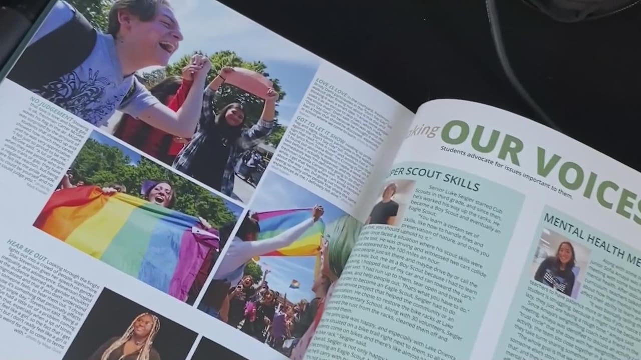 ¿Esto es censura? Piden quitar de anuario de escuela de Florida fotos de alumnos con bandera del arcoíris  