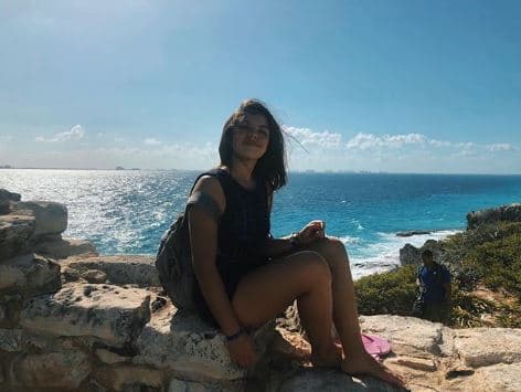 'Sarita' también ha mostrado haber heredado el gusto por desarrollarse en el ámbito musical, igual que sus famosos padres.