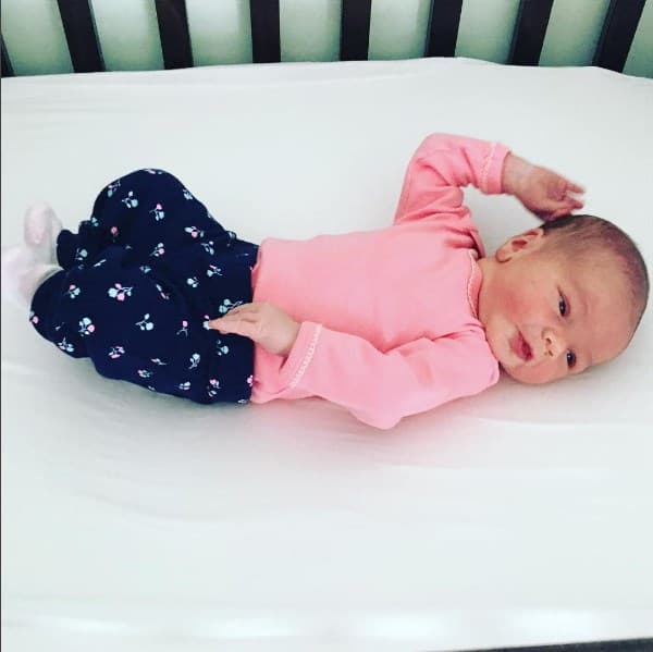 Alana cumplió una semana de vida.