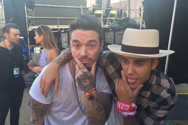 Otro triunfo de J Balvin fue su colaboración con Justin Bieber en el tema 'Sorry'.