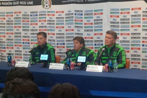 El equipo tricolor regresó a México después de su derrota frente a Holanda en el Mundial. Foto: Miguel Carrillo 