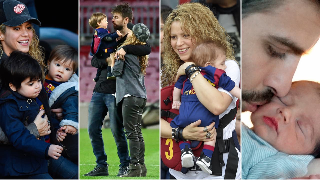 Dicen que una imagen dice más que mil palabras y eso nos consta cuando vemos las adorables FOTOS de 
<b><a href="http://www.univision.com/temas/shakira" target="_blank">Shakira</a>,</b> 
<b>Piqué</b> y sus hijos 
<b>Milan</b> y 
<b>Sasha</b>.