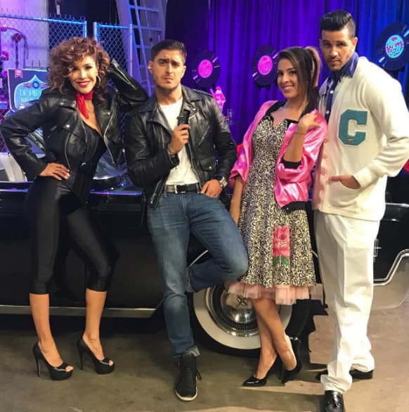 Rodolfo Landeros, Maity Interiano y el Chef Jesús no podían faltar en esta fiesta.