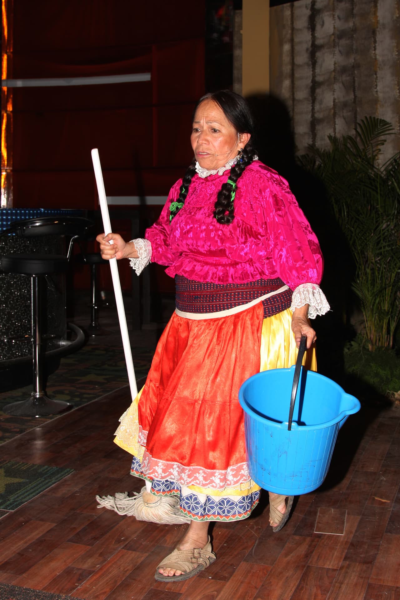 La actriz estuvo muchos días hospitalizada.