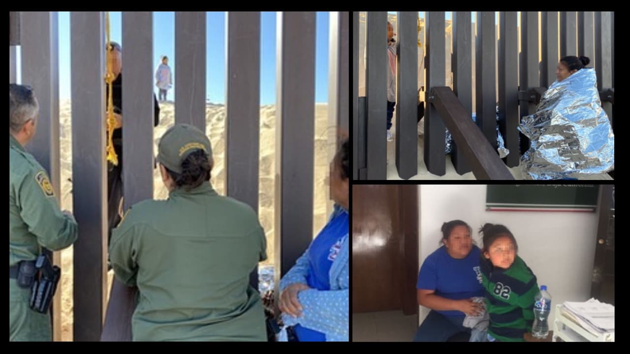 Reúnen a una niña de 8 años con su madre luego de ser abandonada en la frontera por los traficantes