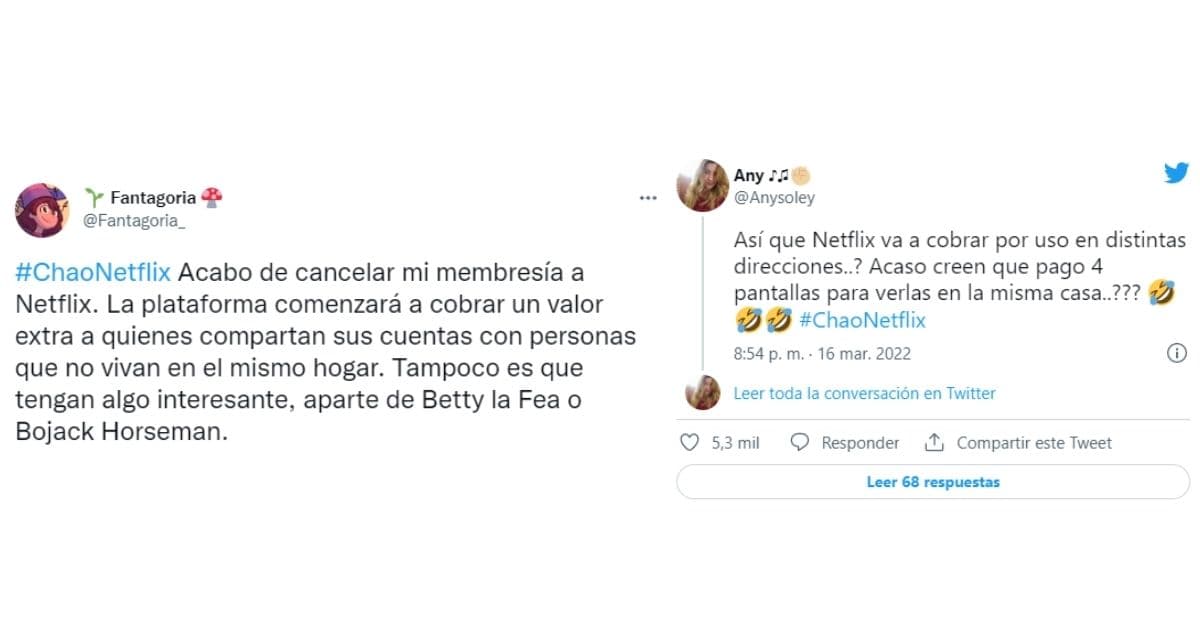 usuarios reaccionan al nuevo modo de pago de Netflix