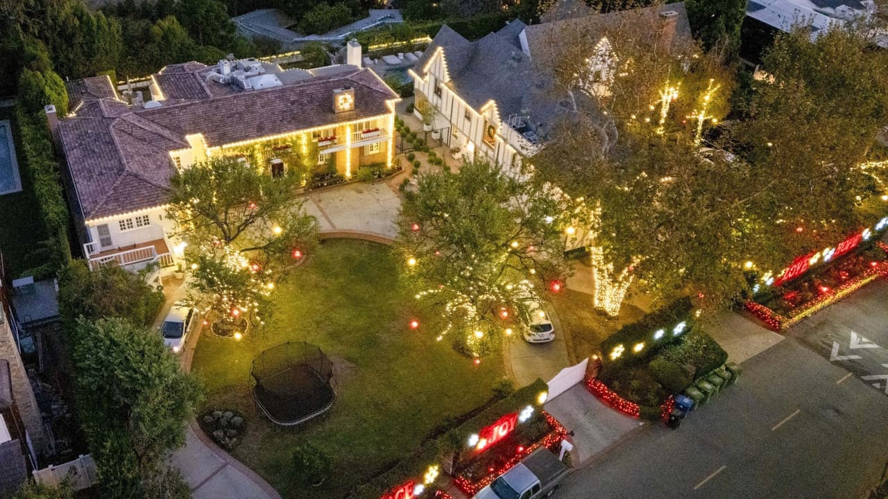 La actriz es dueña de dos residencias contiguas.