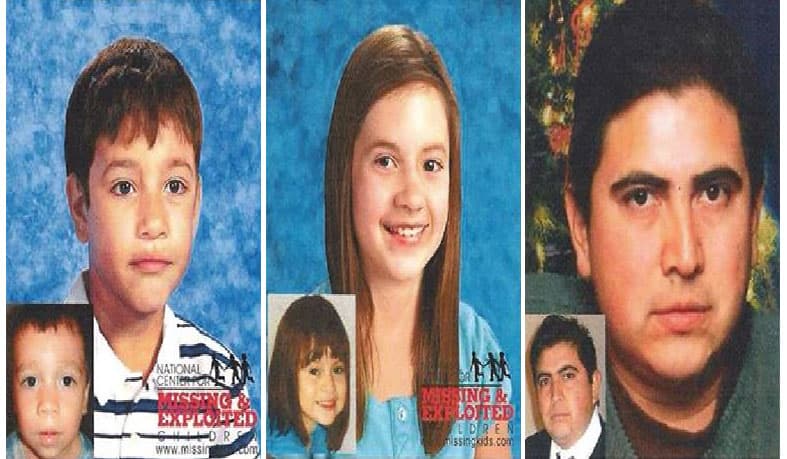 ¿Dónde están Tammy y Diego? Su padre los raptó hace 9 años y la Policía pide ayuda para encontrarlos