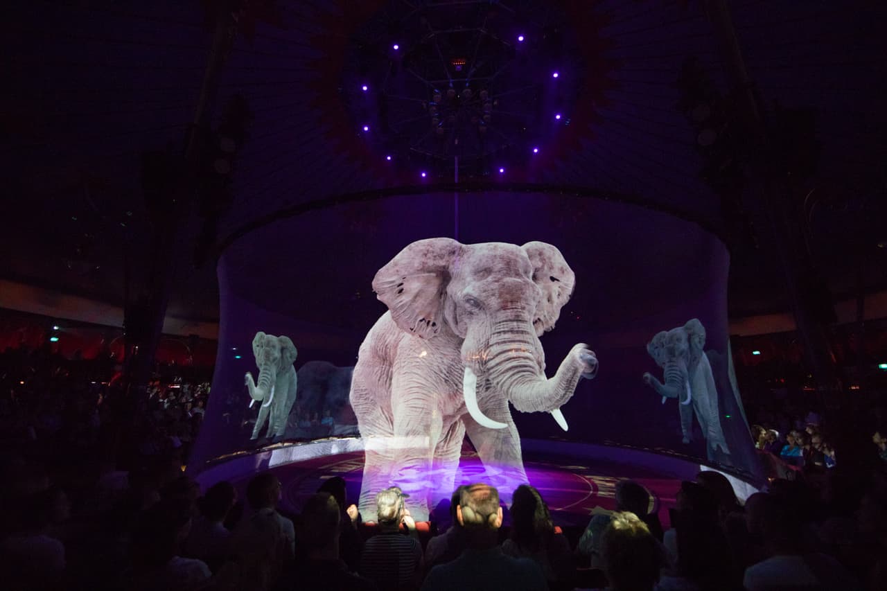 Según cuenta Bernard Paul, cuando el circo anunció que no utilizaría animales reales recibieron más de 20,000 correos electrónicos y cartas de apoyo de todo el mundo.