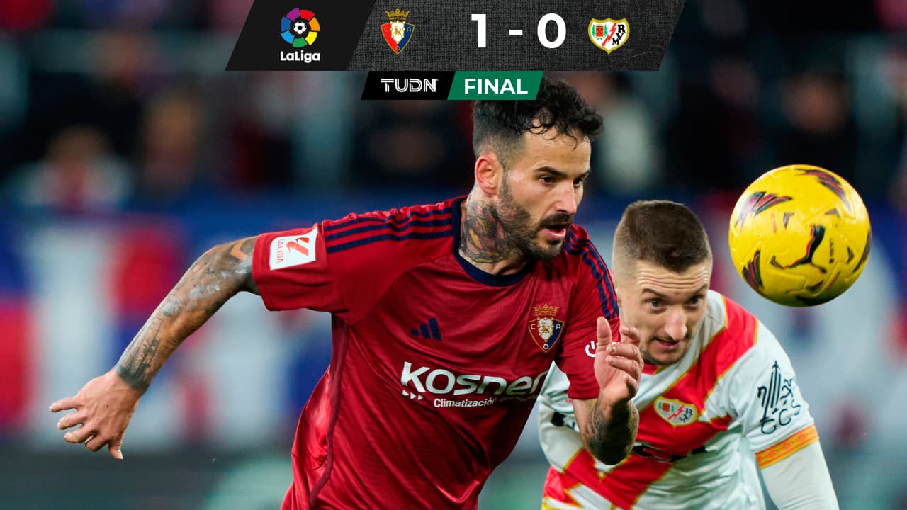 Resumen | ¡De infarto! Osasuna vence al Rayo Vallecano en el agregado