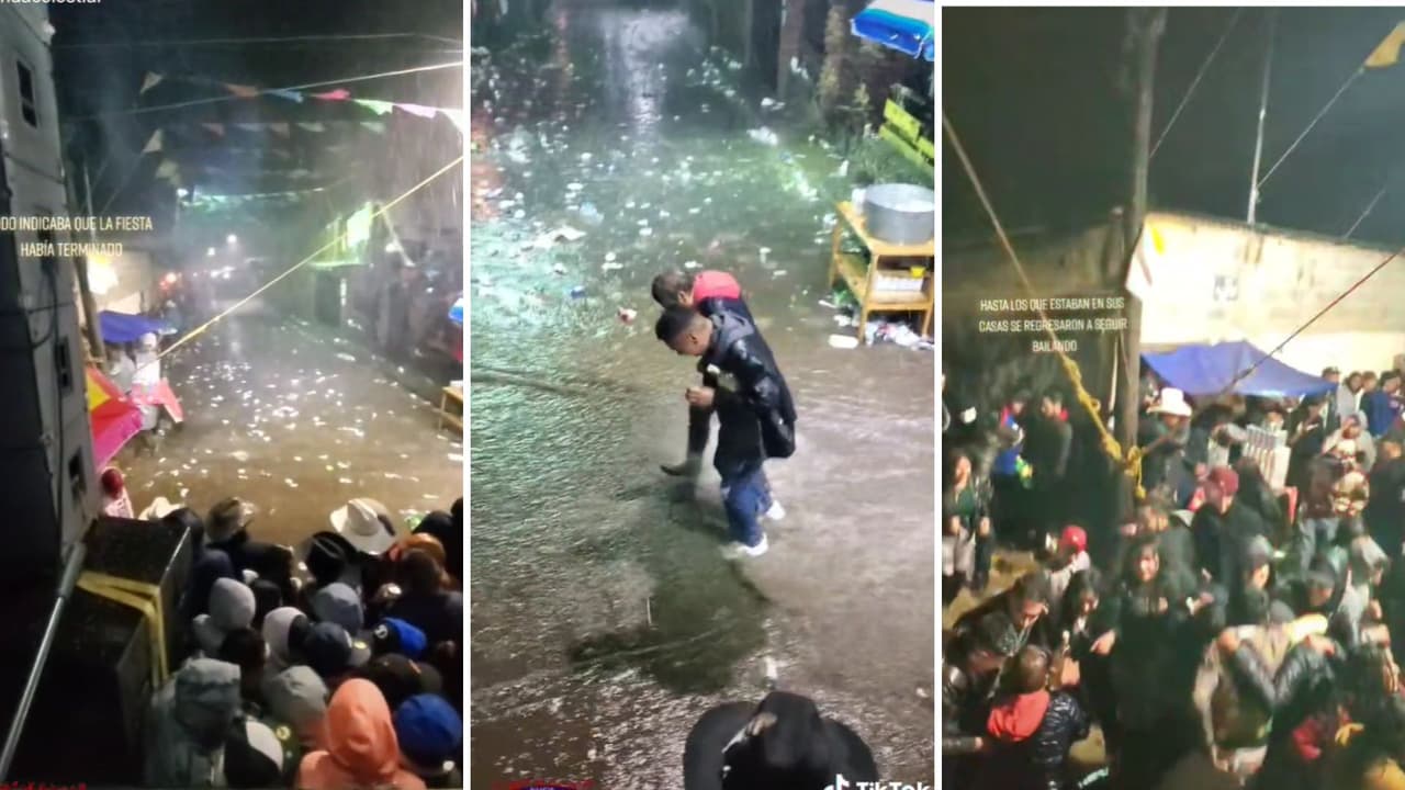 'Doña ambientes 2000’ fue el alma de la fiesta, aunque sufrió una caída