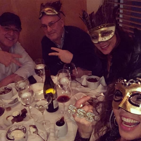 Thalía cerró el 2016 junto a su amado Tommy Mottola.