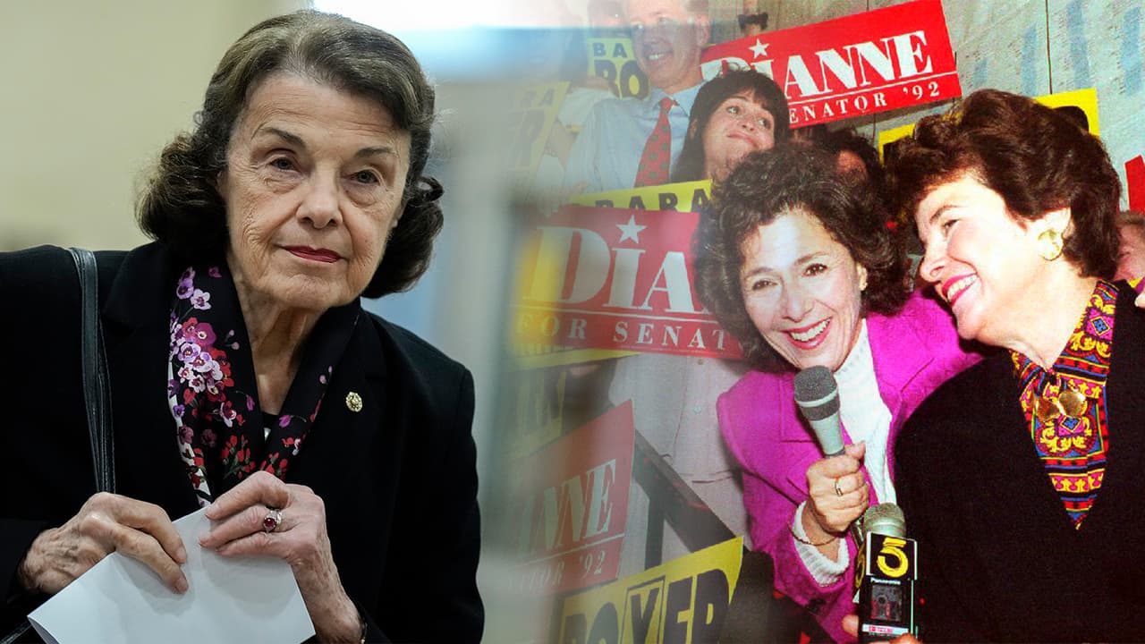 La senadora demócrata por California Dianne Feinstein, de 89 años, anuncia su retiro