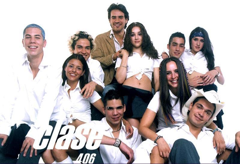 En 'Clase 406', Irán fue rival de amores de Anahí, las dos luchaban por el amor de Kike (Aarón Díaz).