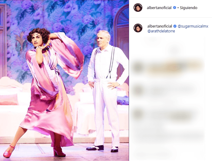 Actualmente Ariel Miramontes protagoniza la puesta en escena ‘Sugar’, pero también puedes disfrutar sus actuaciones como Albertano en ‘Nosotros los Guapos’ todos los martes a partir de las 7P/6C por Galavisión. 
<br>