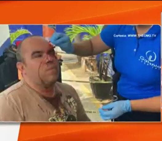 En sus primeras declaraciones, el paparazzo describió la supuesta actitud de la protagonista de La Piloto: "Llegó inmediatamente a gritarme: 'Ya estoy harta de que me estén buscando' y lo primero que hizo fue darme una cachetada", relató para Sale el sol.