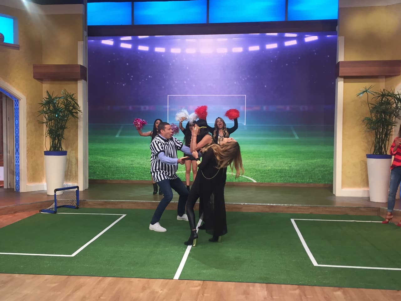 El gol por fin llegó y así lo festejaron.