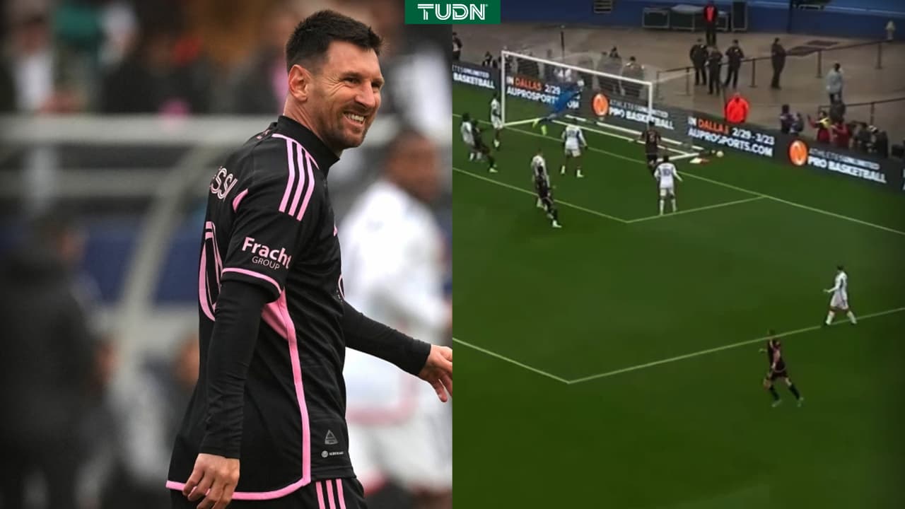 ¡Uuuuuy! Messi casi anota un gol olímpico en el Cotton Bowl