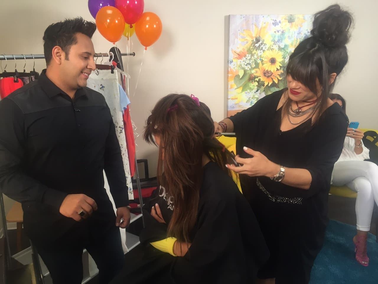 Aunque Francisca Lachapel entregó la corona queríamos consentir a nuestra reina.