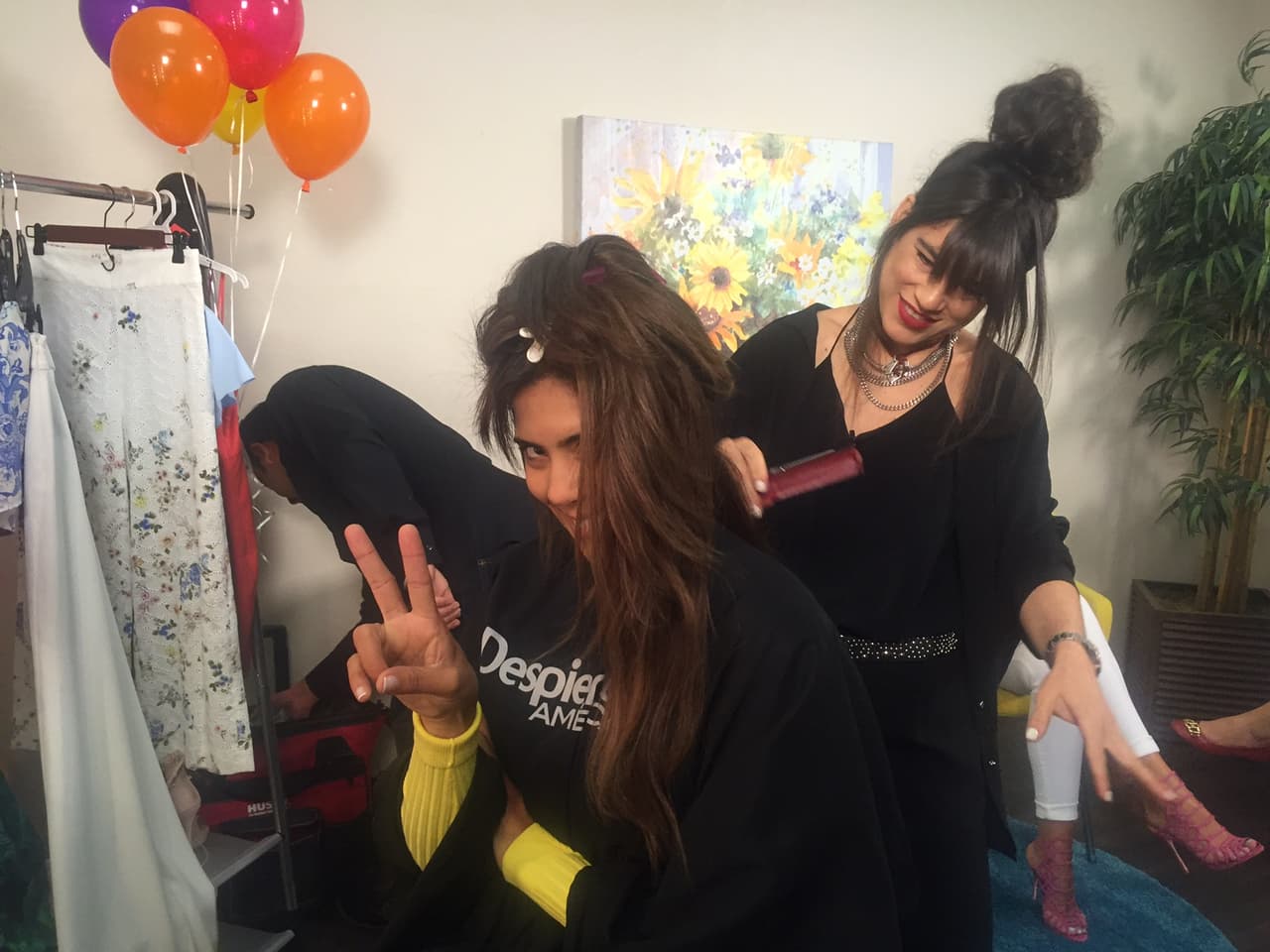 La pusimos en manos de los mejores, los expertos de belleza en Despierta América hicieron su magia.