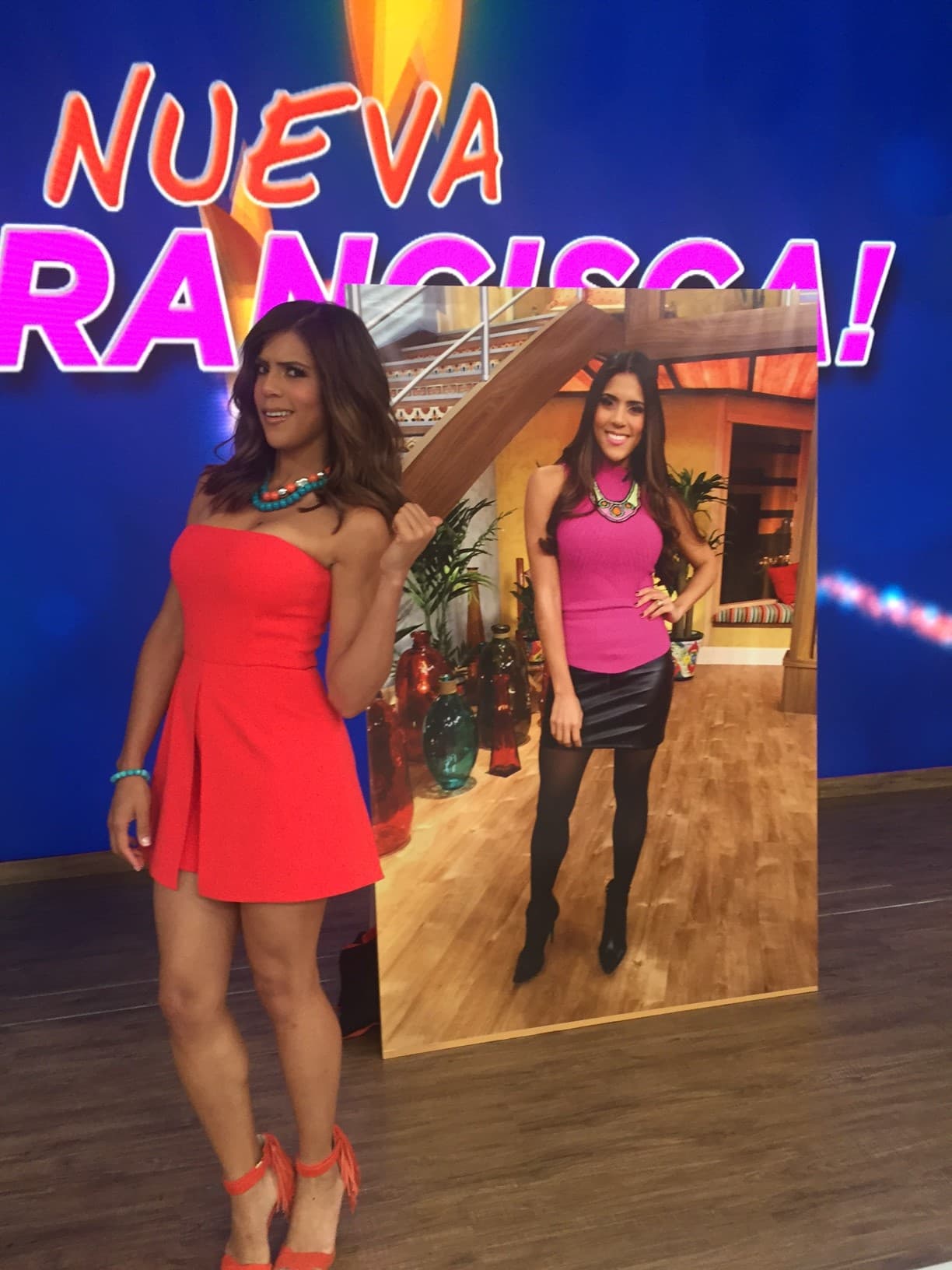 Aunque siempre ha sido bella parece que este nuevo estilo le fascinó. ¡Bienvenida la nueva Francisca!